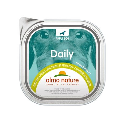 Almo Nature Daily Dog, 300 г (курка і горох) 231 фото