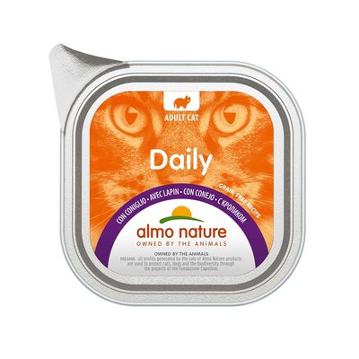 Almo Nature Daily Cat, 100 г (кролик) 355 фото