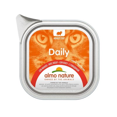 Almo Nature Daily Cat, 100 г (яловичина) 350 фото