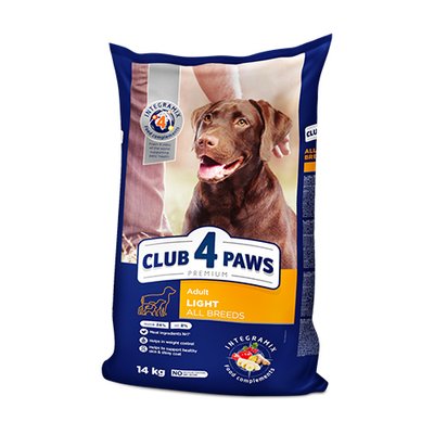 Club 4 Paws (Клуб 4 Лапи) Premium сухий, контроль ваги, всі породи собак 14,0 кг B4530501 фото