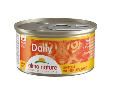Almo Nature Daily Cat, мус, 85 г (курка) 153 фото