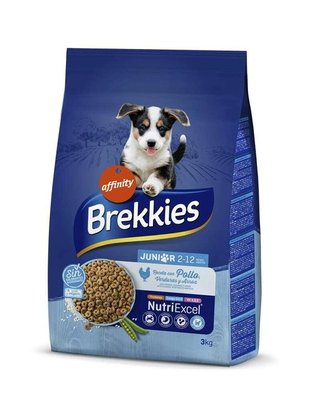 Brekkies Dog Junior для молодих собак з куркою (3 кг) 927337 фото